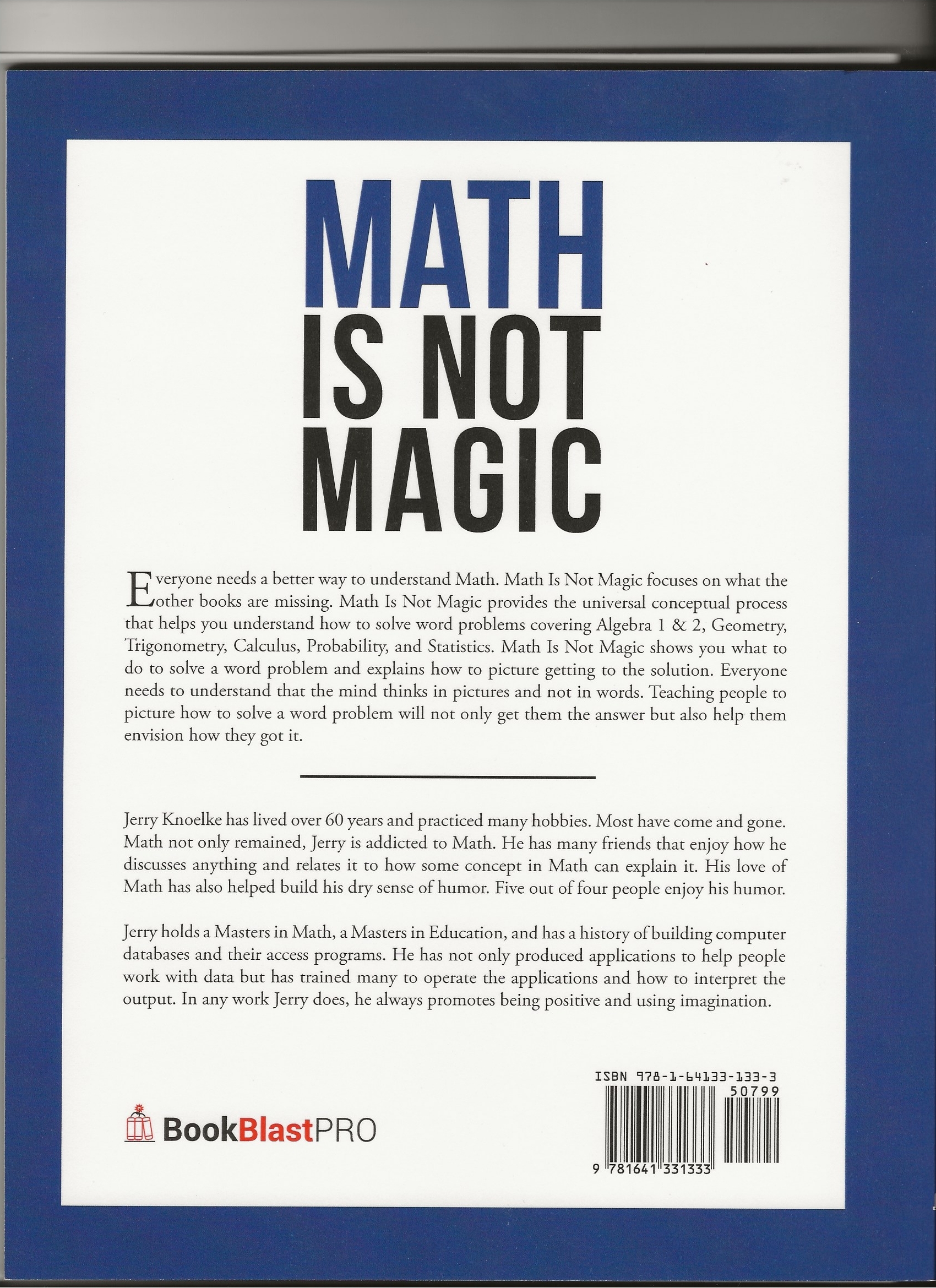 Book back cover
